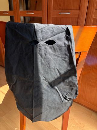 Traje  Nazareno Niños Negro Capirote Cinturón