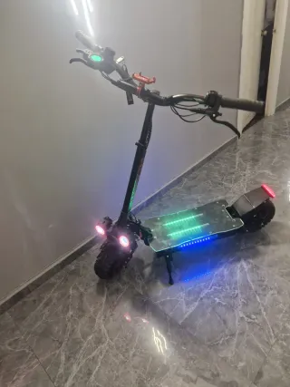 Patín Eléctrico FIEABOR Negro/Rojo