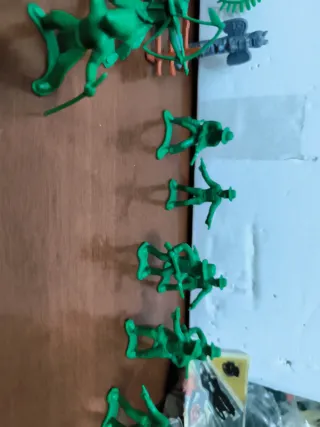 Soldatini vintage verdi