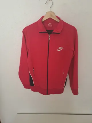 Conjunto Chándal Nike Mujer Rojo y Negro