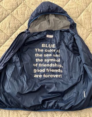 Piumino ragazzo OVS blu taglia 13-14 anni