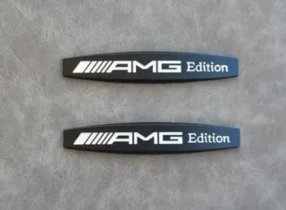 AMG Laterales Logo Emblema con Pegatina Mercedes