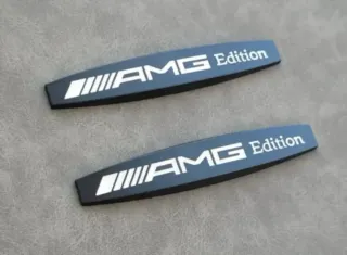 AMG Laterales Logo Emblema con Pegatina Mercedes