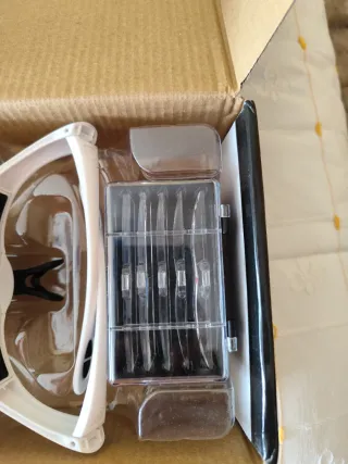 Gafas Lupa con 2LED (versión mejorada)