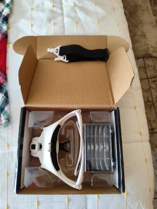 Gafas Lupa con 2LED (versión mejorada)