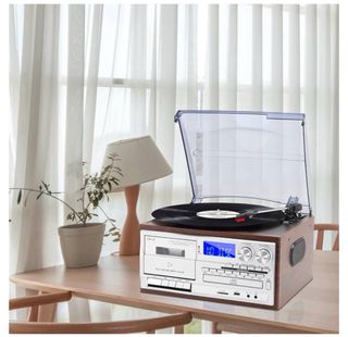 JORLAI Tocadiscos 9 en 1 3 Velocidades