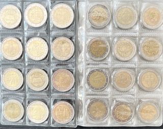 Monedas de 2 euros, 1 se vende sola, leer descripc