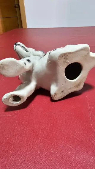 Figura Dálmata Cerámica Vintage