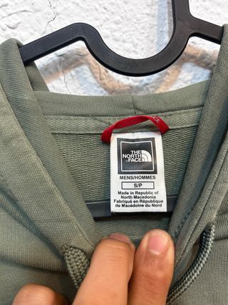 Sudadera The North Face Hombre Talla S Verde Oliva