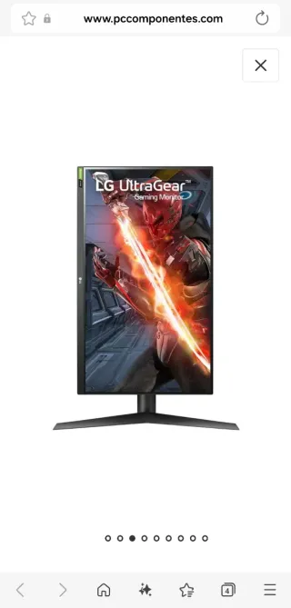 Monitor LG Ultragear 27 240Hz e LG Ultragear GP9