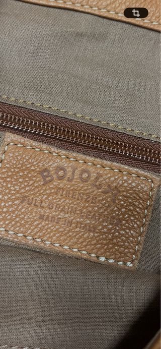 Borsa cartella vintage Bojola pelle