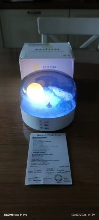 Lampada notturna per bambini Moon