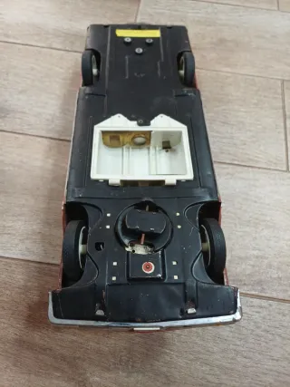 Coche Bomberos Juguete de metal.Jefe de bomberos