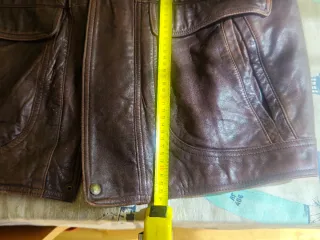 Chaquetón Piel Marrón Talla L