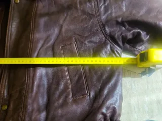 Chaquetón Piel Marrón Talla L