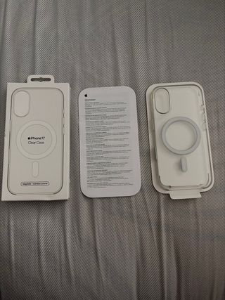 Funda iPhone 17 Transparente MagSafe Apple