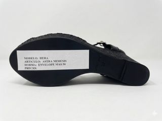 Alpargatas Toni Lazaro Rafia Negra T.37