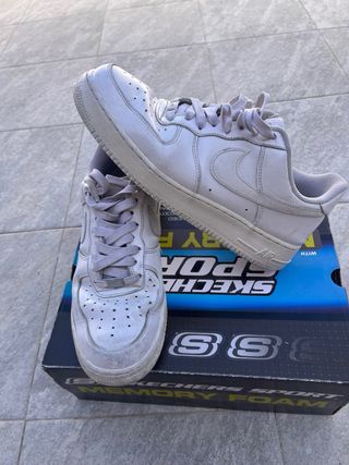 Nike Air Force 1 '07 Low Bianche Taglia 44