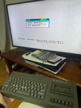 ZX Spectrum +2 128K Sinclair Gris