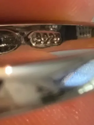 Anillo cóctel aguamarina plata