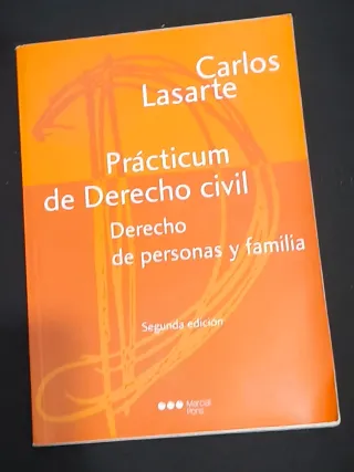 Prácticum de Derecho civil. Derecho de personas...