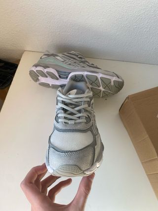 Asics Gel NYC Gris/Teal