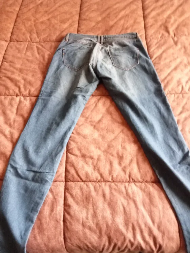Jeans donna denim azzurri