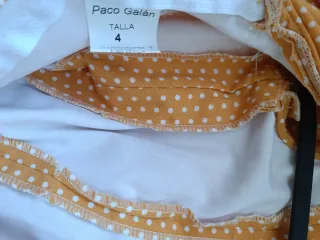 Vestido Flamenca Niña Talla 4