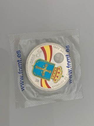Moneda 30€ Reino de Asturias 2018