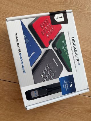 Disco Duro iStorage Diskashur 2 1TB