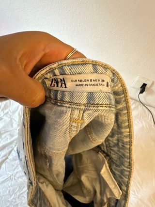 Vaqueros cortos Zara