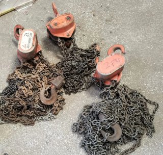 Polipastos de cadena
