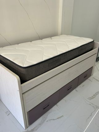 Cama nido con cajones