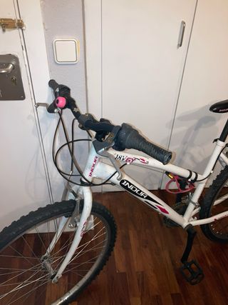Bicicleta Montaña Indur 18V Blanca