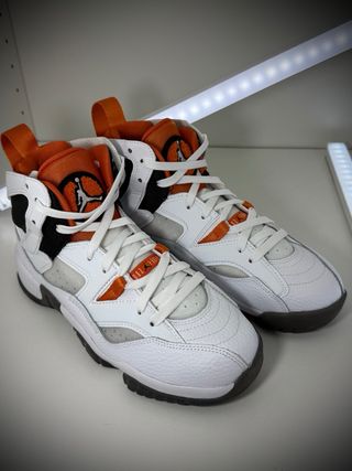 Jordan Jumpman Two Trey GS Blanco/Naranja
