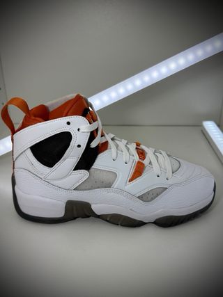 Jordan Jumpman Two Trey GS Blanco/Naranja