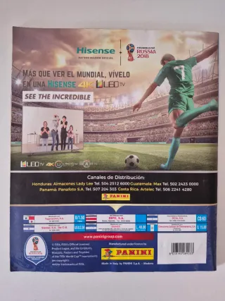 Álbum Panini Mundial Rusia 2018 Completo