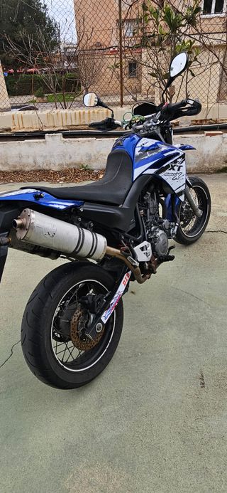 Yamaha XT 660X Supermotard Azul/Blanca