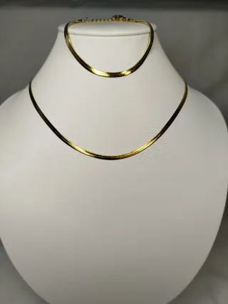 Set Collana + Bracciale Snake Argento Sterling