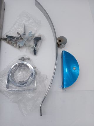 NERTHUS FIJ 1233 Jamonero basculante y cabezal giratorio acero inoxidable