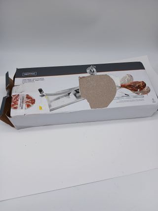 NERTHUS FIJ 1233 Jamonero basculante y cabezal giratorio acero inoxidable