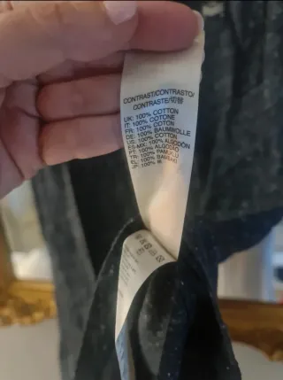 Diesel Azul Moteado Cuello V Talla L