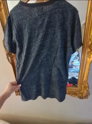 Diesel Azul Moteado Cuello V Talla L