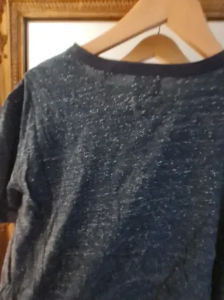 Diesel Azul Moteado Cuello V Talla L