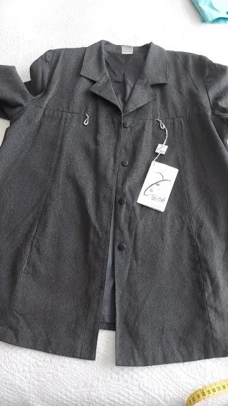 Americana gris mujer