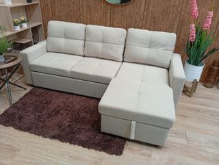 OFERTA DE SOFA CAMA CHAISE LONGUE CON ARCON