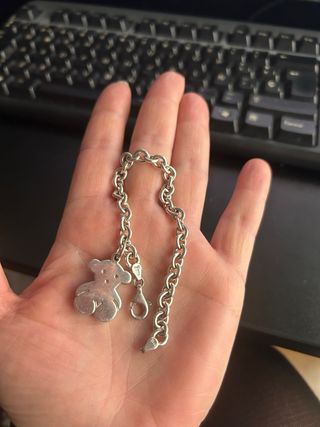 Pulsera Tous Oso Plata