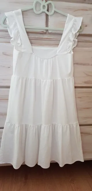 Vestido de verano blanco Usado una vez