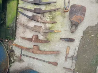 Lote de herramientas antiguas