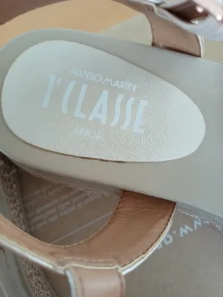 Alviero Martini 1 classe Sandali Beige/Oro